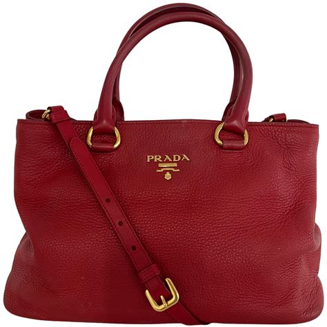 prada red leather shoulder bag|prada tessuto nylon shoulder bag.